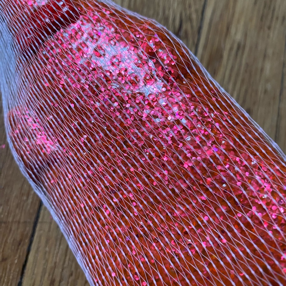 Red Glitter Rubber Chicken NWT - Picture 2 of 5